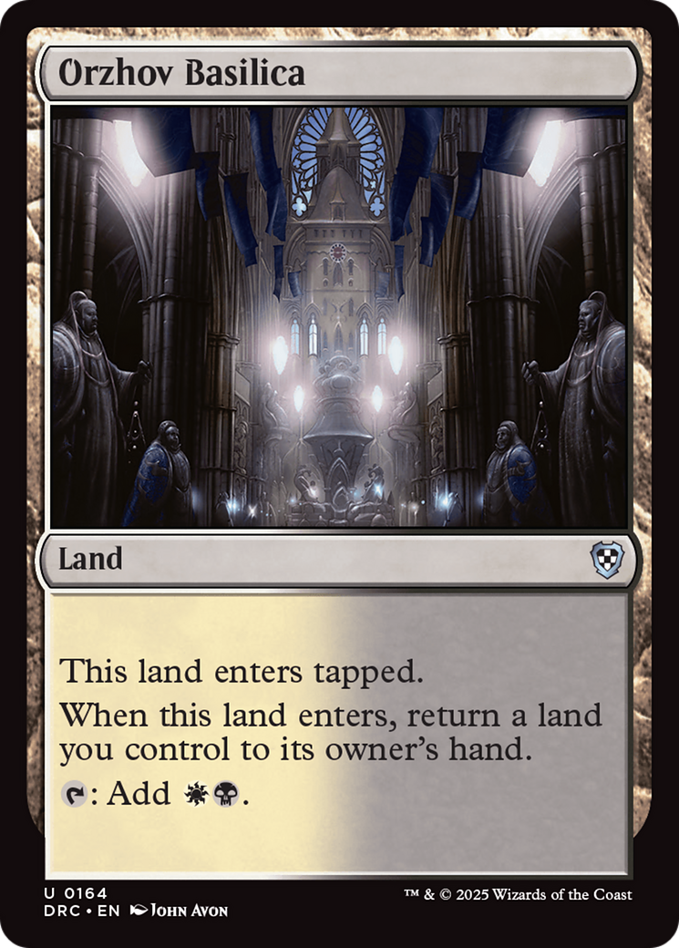 Orzhov Basilica [Aetherdrift Commander] | Exor Games Summserside