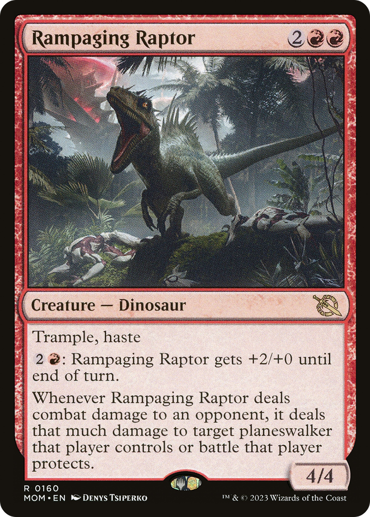 Rampaging Raptor [March of the Machine] | Exor Games Summserside