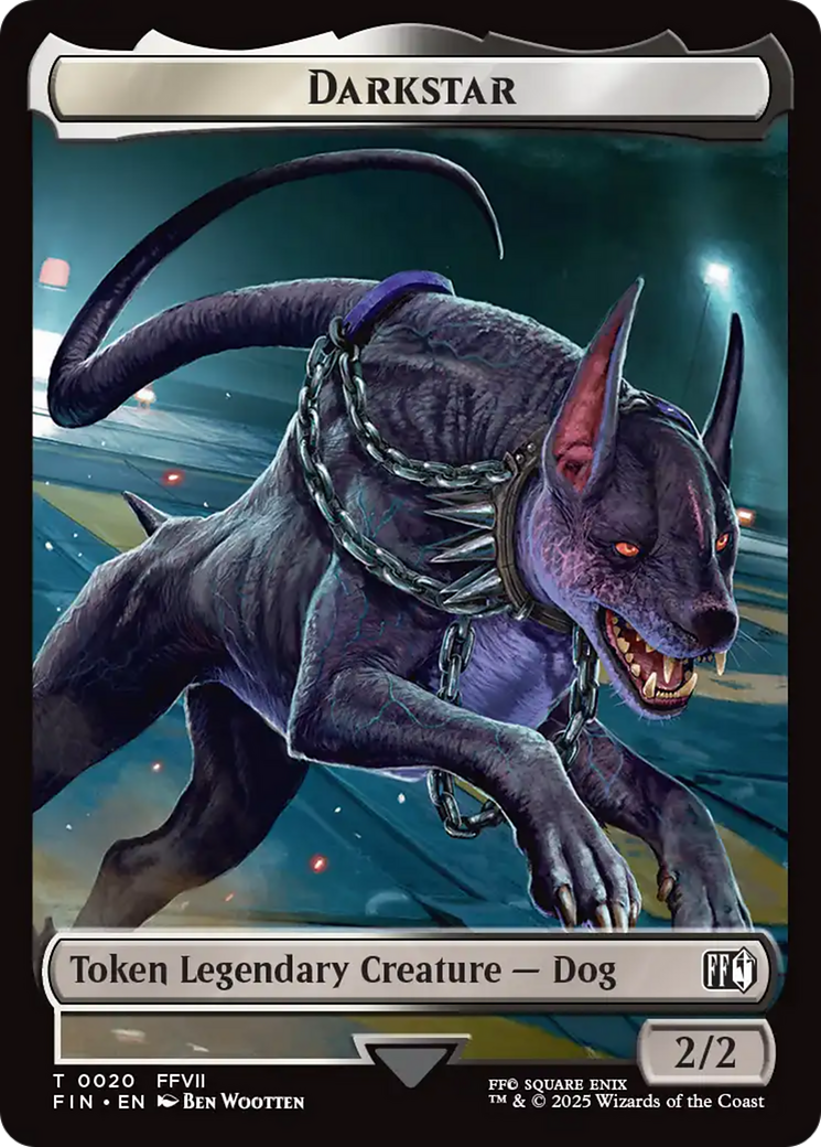 Angelo // Darkstar Double-Sided Token [FINAL FANTASY Tokens] | Exor Games Summserside