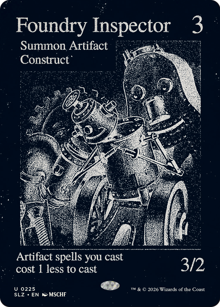 Foundry Inspector (0225) [Secret Lair x MSCHF: The Zeta Set] | Exor Games Summserside