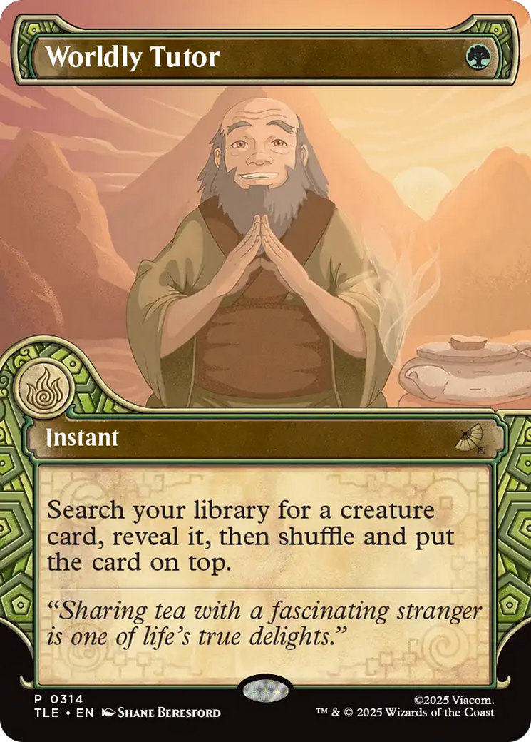 Worldly Tutor (Showcase) [Avatar: The Last Airbender: Eternal-Legal] | Exor Games Summserside