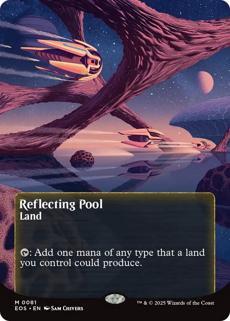 Reflecting Pool (0081) (Borderless) [Edge of Eternities: Stellar Sights] | Exor Games Summserside