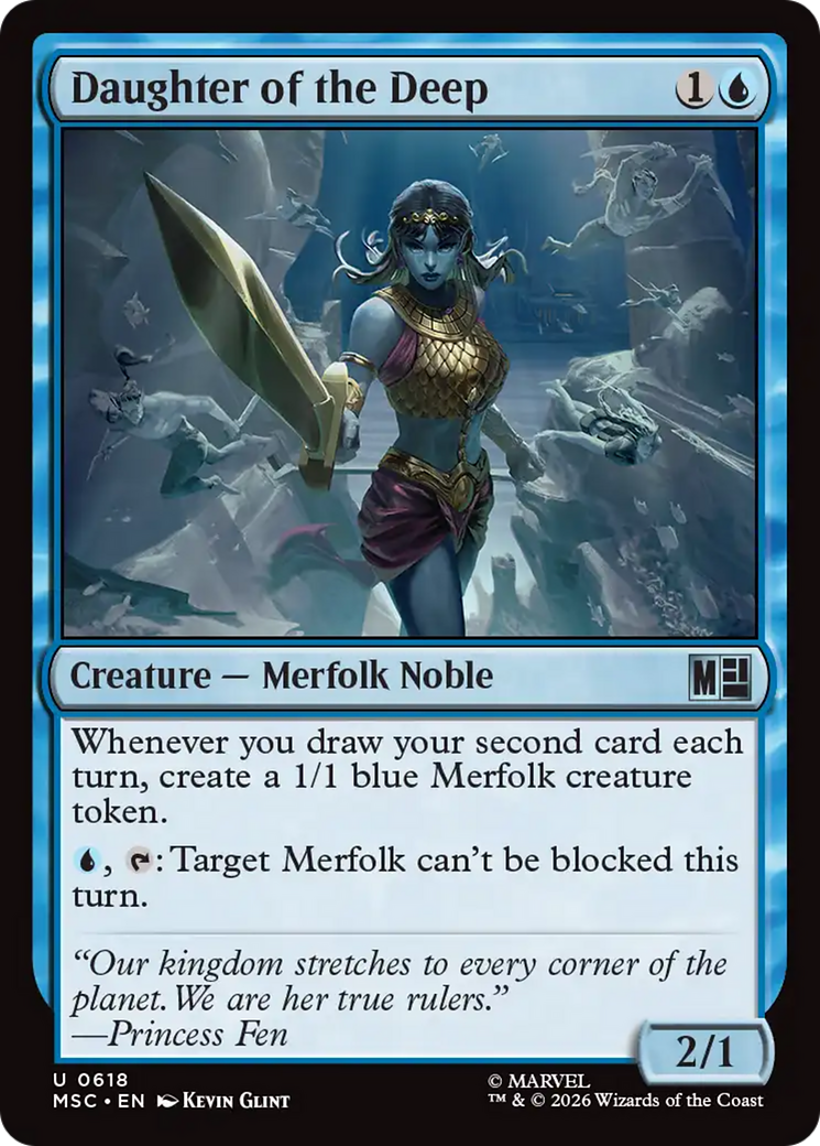 Daughter of the Deep [Marvel Super Heroes Commander] | Exor Games Summserside