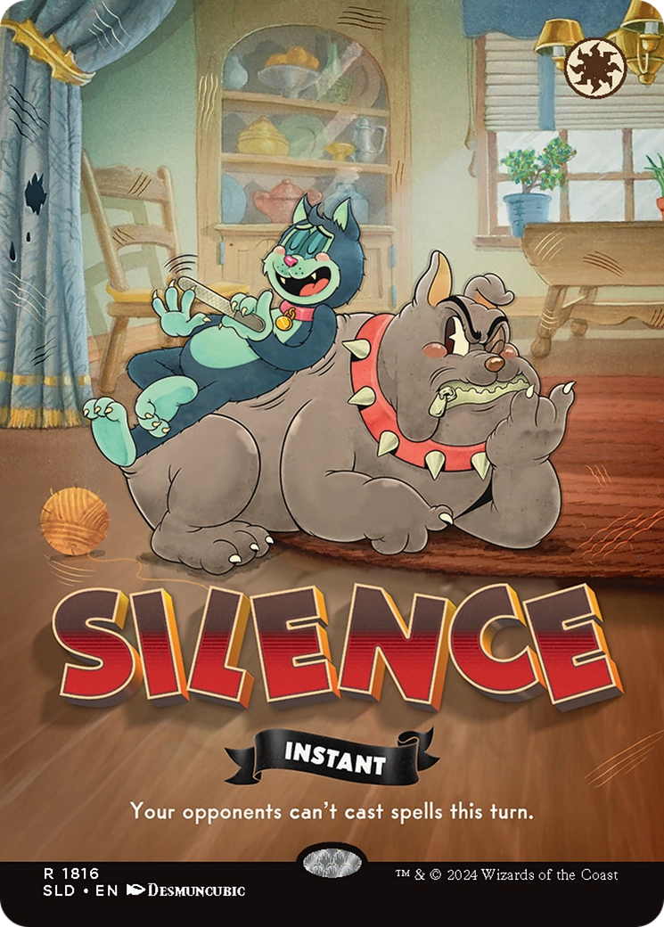 Silence (1816) (Rainbow Foil) [Secret Lair Drop Series] | Exor Games Summserside