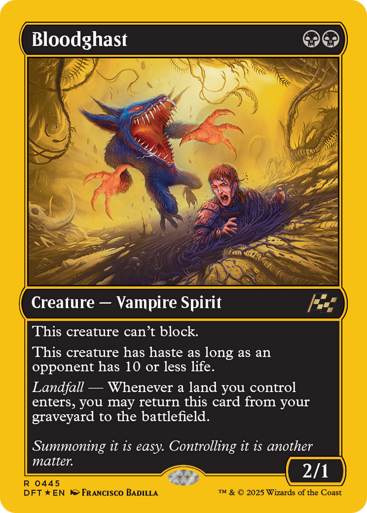 Bloodghast (First-Place Foil) [Aetherdrift] | Exor Games Summserside