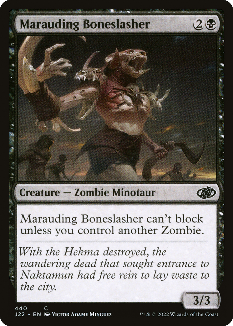 Marauding Boneslasher [Jumpstart 2022] | Exor Games Summserside