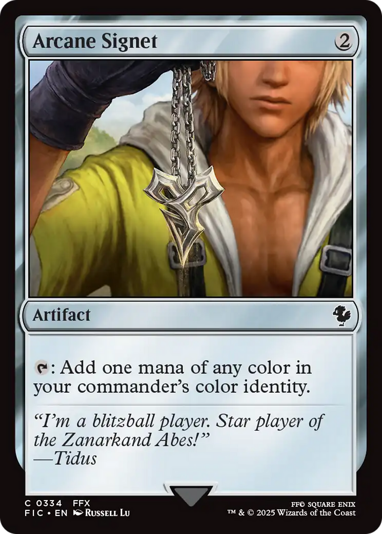 Arcane Signet (0334) [FINAL FANTASY Commander] | Exor Games Summserside