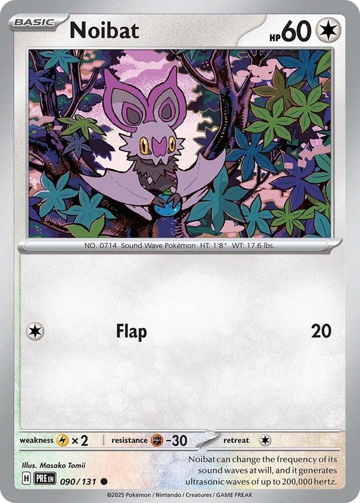 Noibat (090/131) [Scarlet & Violet: Prismatic Evolutions] | Exor Games Summserside