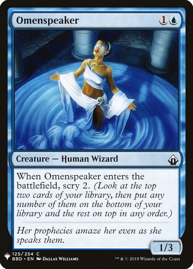 Omenspeaker [Mystery Booster] | Exor Games Summserside