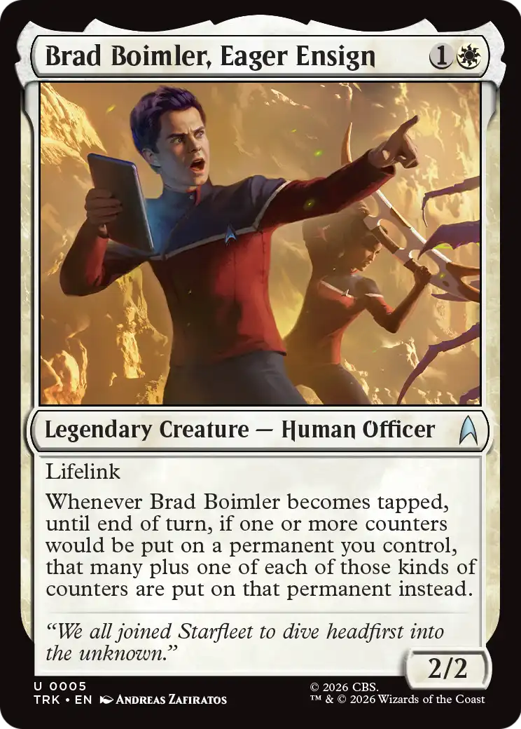 Brad Boimler, Eager Ensign [Star Trek] | Exor Games Summserside