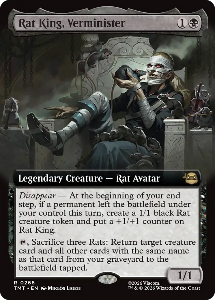 Rat King, Verminister (Extended Art) [Teenage Mutant Ninja Turtles] | Exor Games Summserside