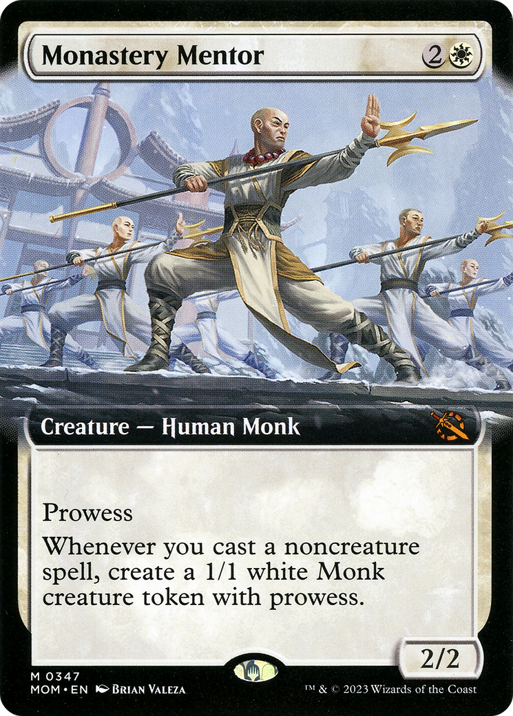 Monastery Mentor (Extended Art) [March of the Machine] | Exor Games Summserside