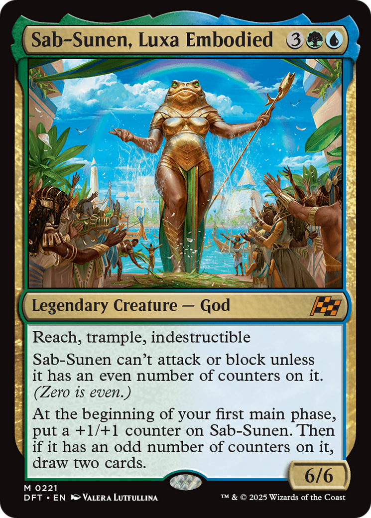 Sab-Sunen, Luxa Embodied [Aetherdrift] | Exor Games Summserside