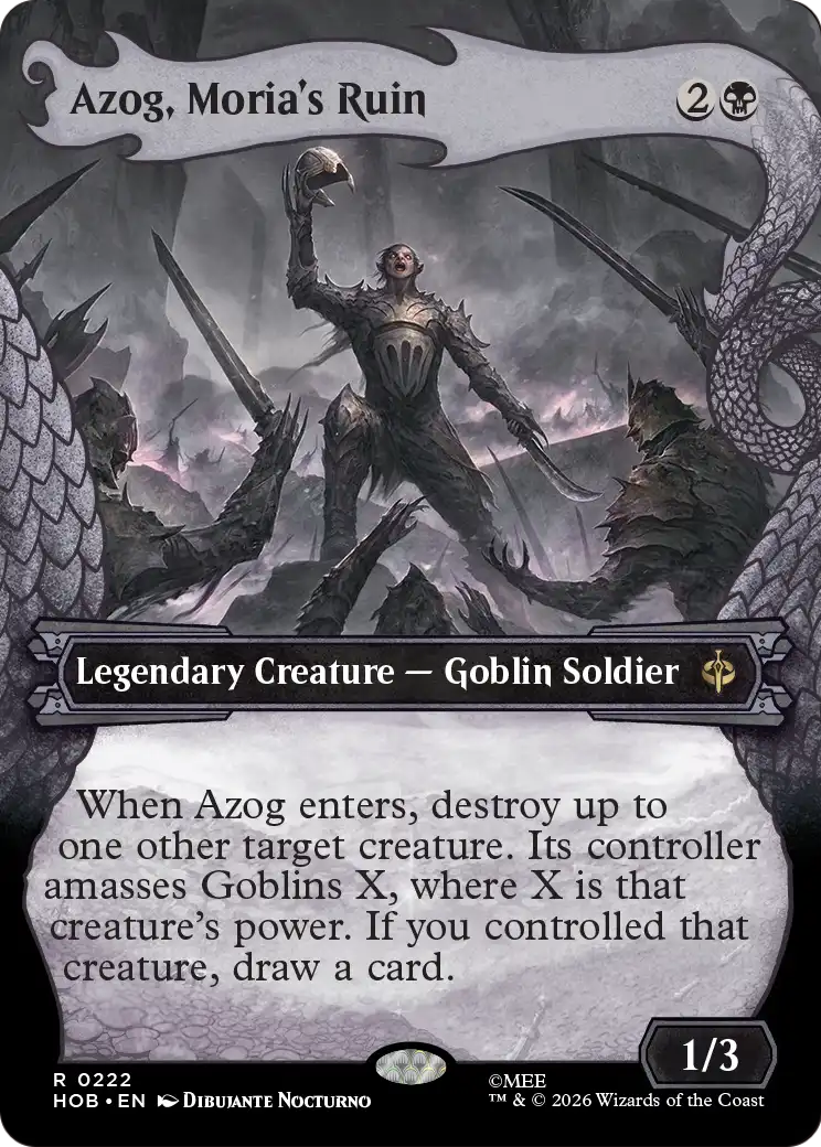 Azog, Moria's Ruin (Showcase) [The Hobbit] | Exor Games Summserside