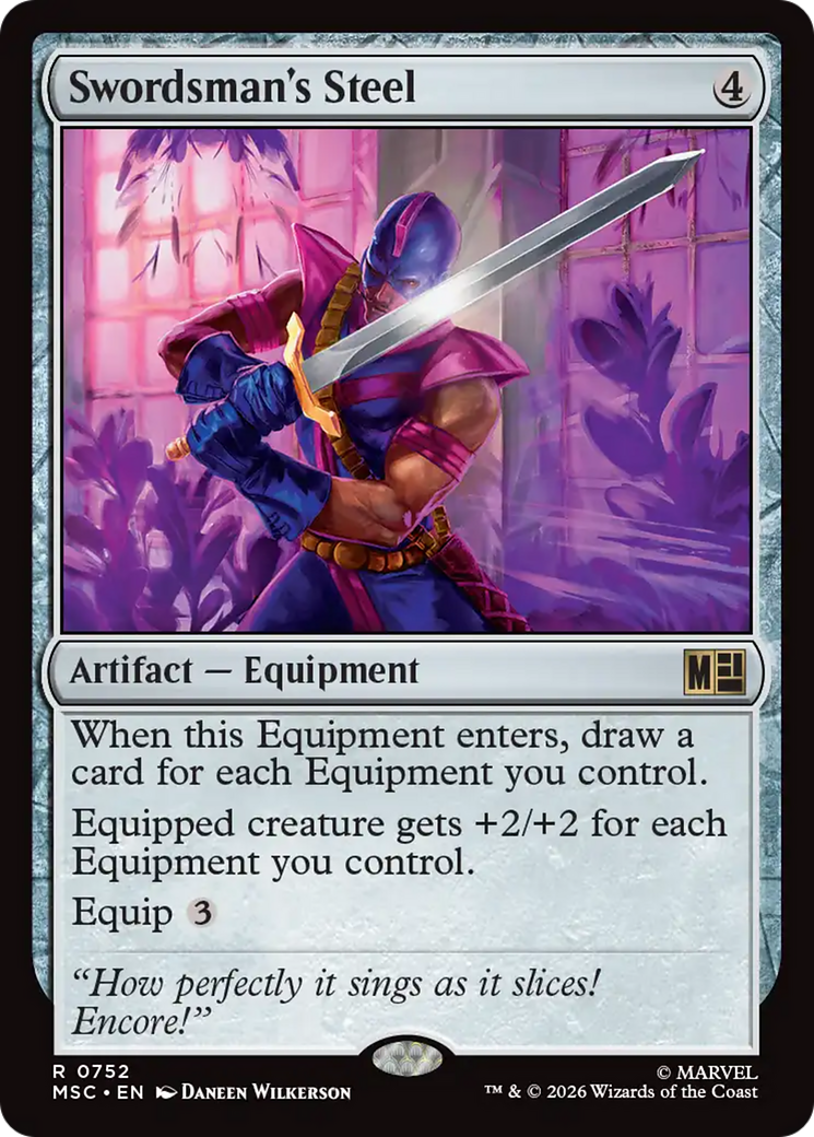 Swordsman's Steel [Marvel Super Heroes Commander] | Exor Games Summserside
