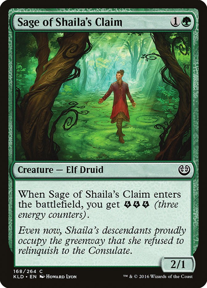 Sage of Shaila's Claim [Kaladesh] | Exor Games Summserside