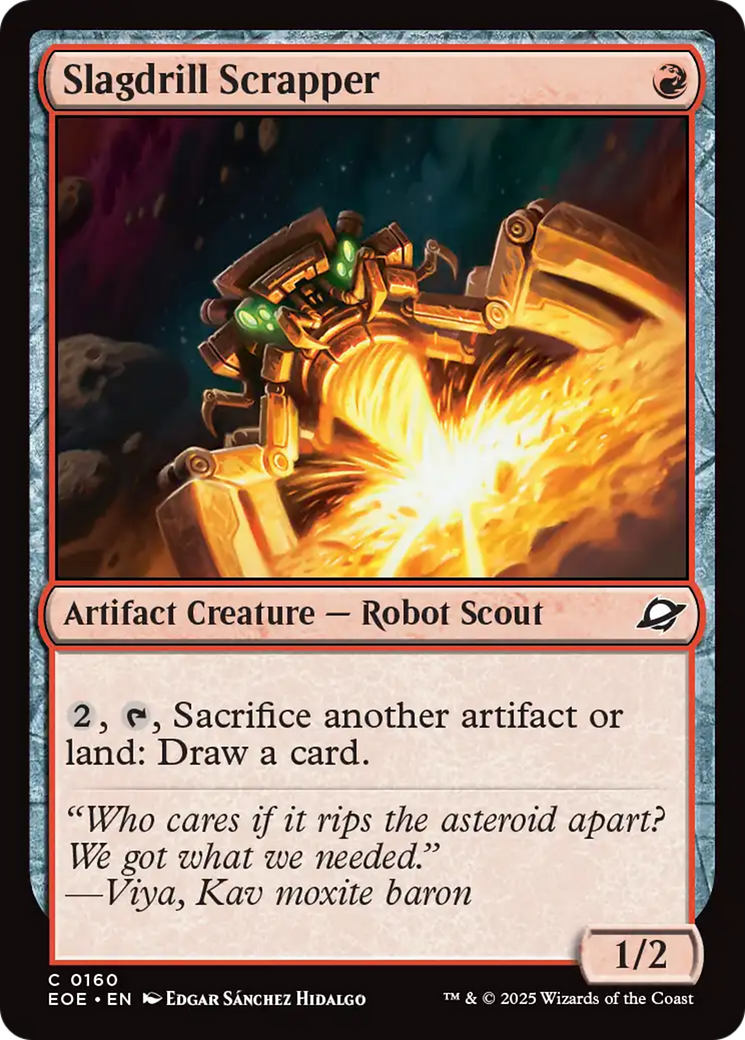 Slagdrill Scrapper [Edge of Eternities] | Exor Games Summserside