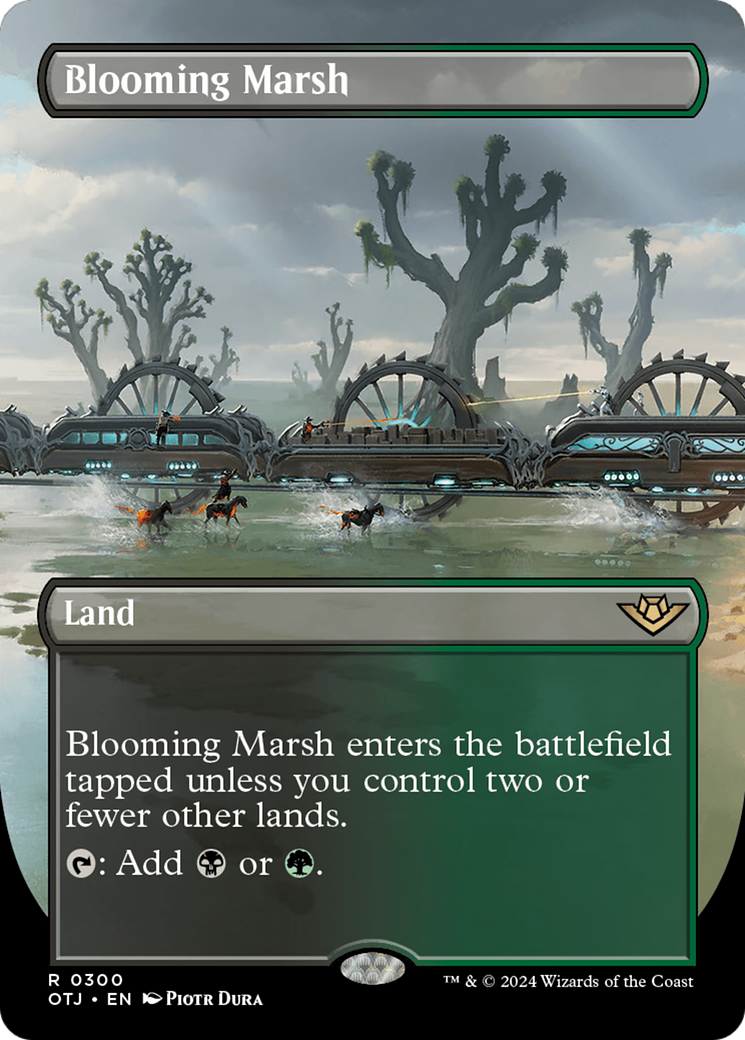 Blooming Marsh (Borderless) [Outlaws of Thunder Junction] | Exor Games Summserside