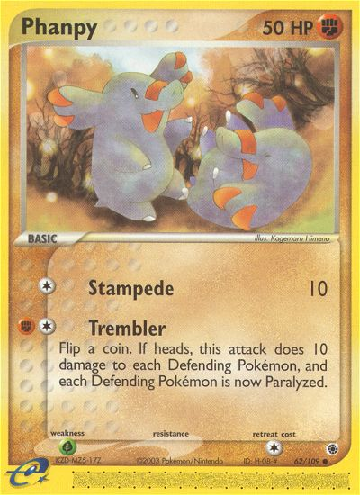 Phanpy (62/109) [EX: Ruby & Sapphire] | Exor Games Summserside