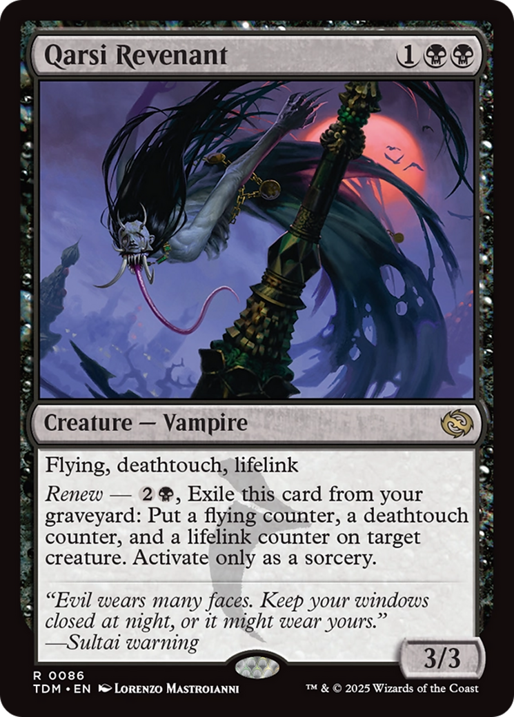 Qarsi Revenant [Tarkir: Dragonstorm] | Exor Games Summserside