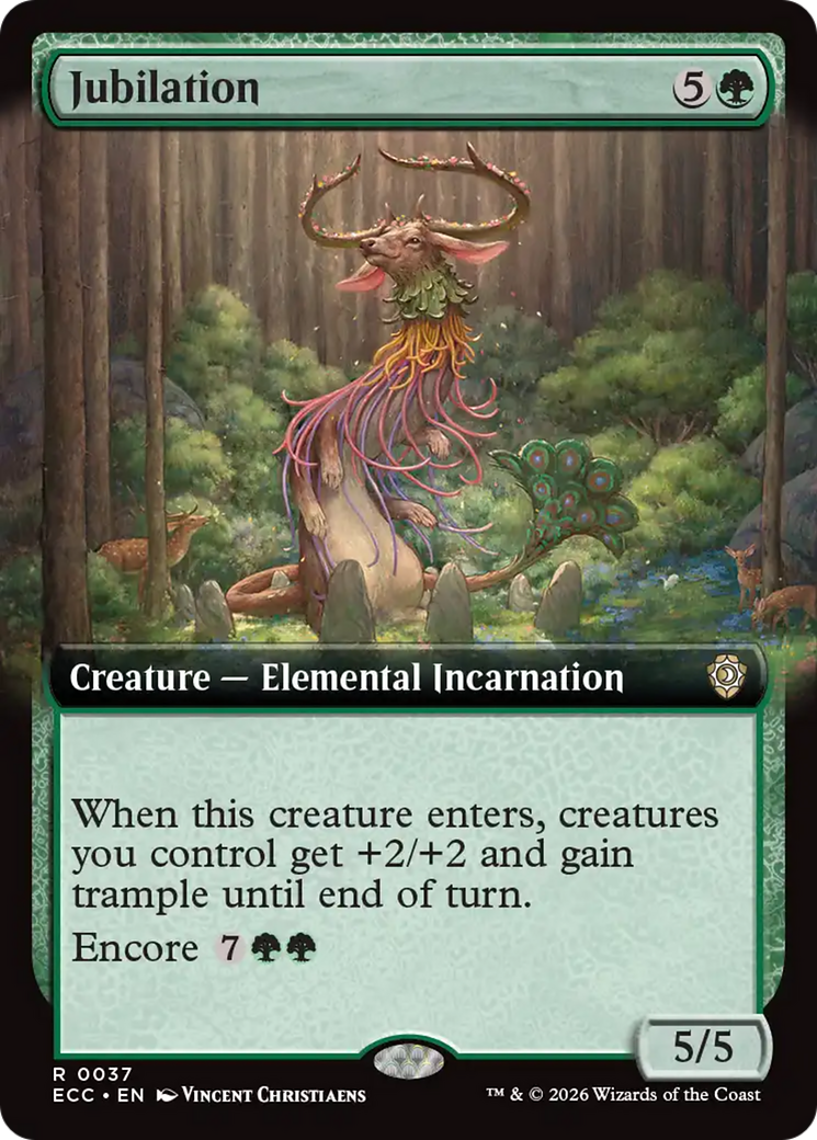 Jubilation (Extended Art) [Lorwyn Eclipsed Commander] | Exor Games Summserside