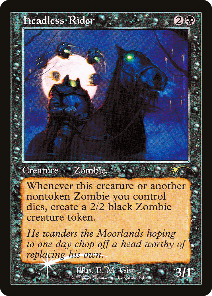 Headless Rider (Retro Frame) [Secret Lair Drop Series] | Exor Games Summserside