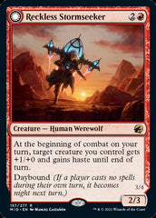 Reckless Stormseeker // Storm-Charged Slasher [Innistrad: Midnight Hunt] | Exor Games Summserside