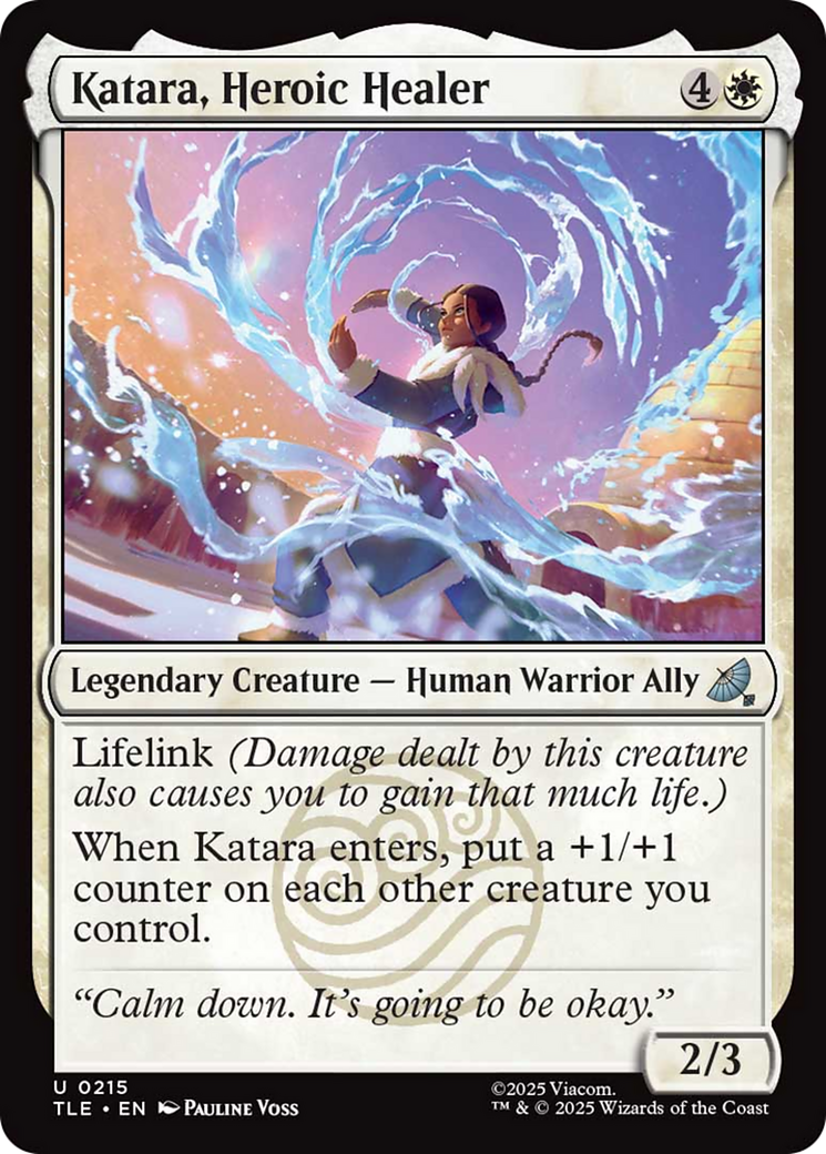 Katara, Heroic Healer [Avatar: The Last Airbender: Eternal-Legal] | Exor Games Summserside