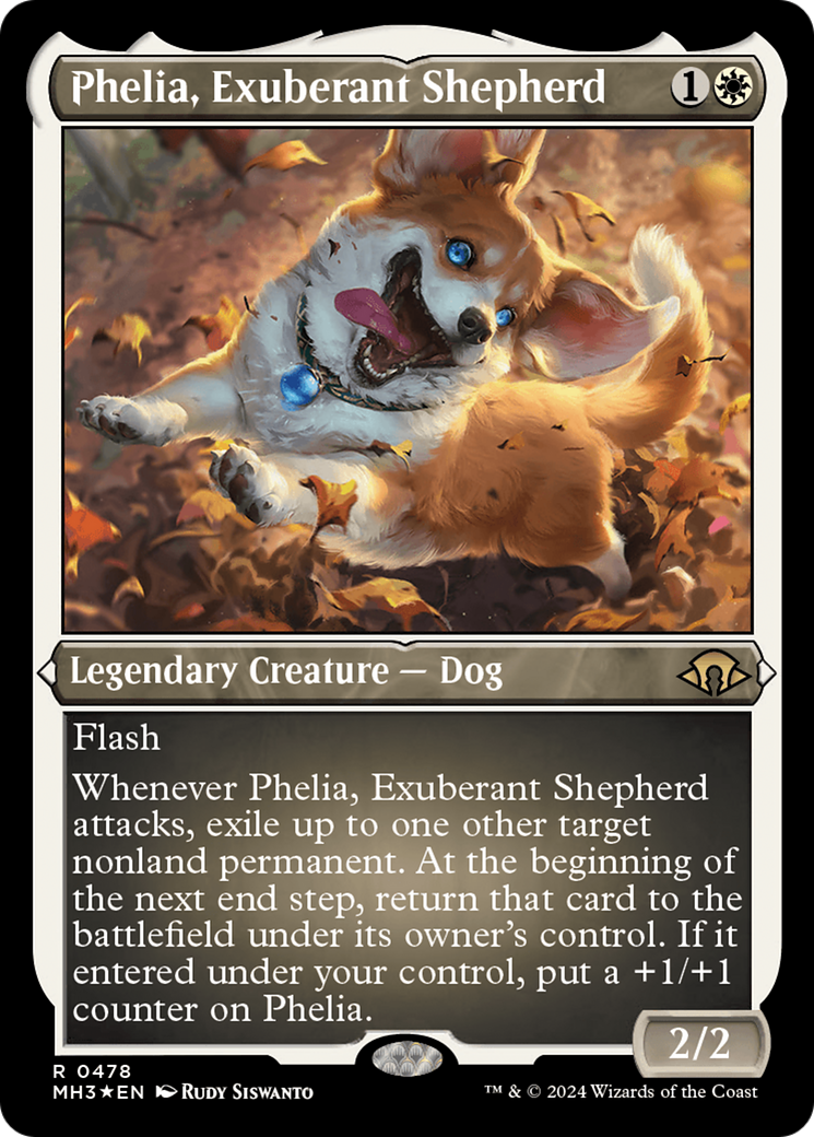 Phelia, Exuberant Shepherd (Foil Etched) [Modern Horizons 3] | Exor Games Summserside