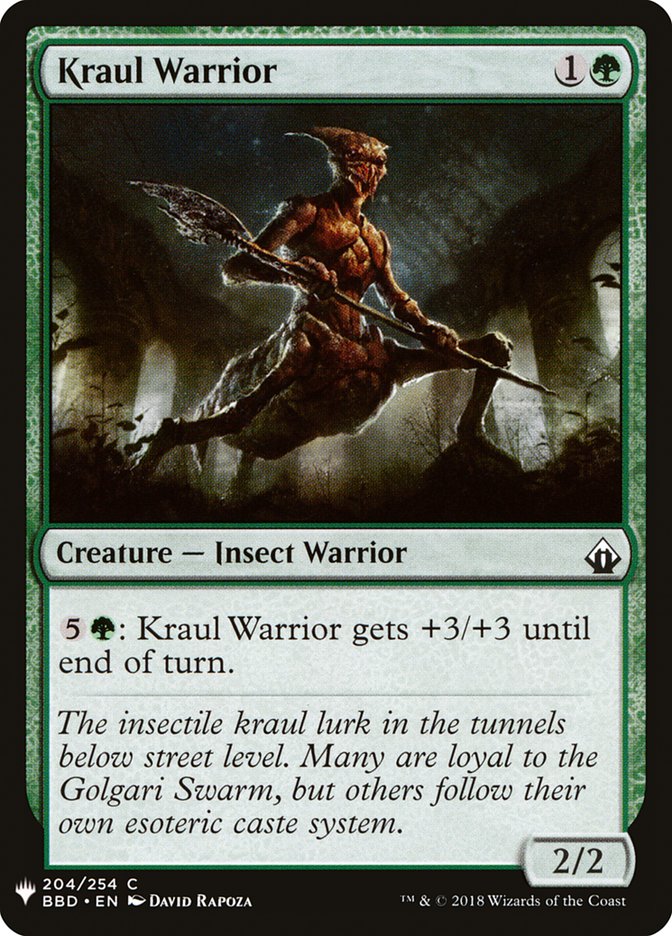 Kraul Warrior [Mystery Booster] | Exor Games Summserside