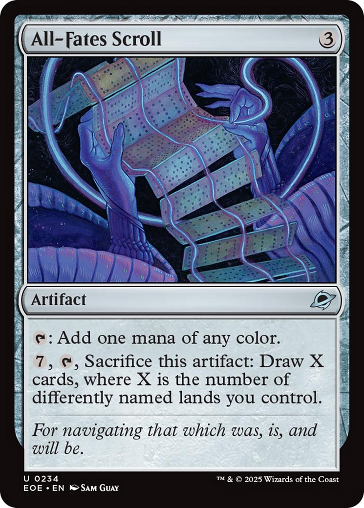 All-Fates Scroll [Edge of Eternities] | Exor Games Summserside