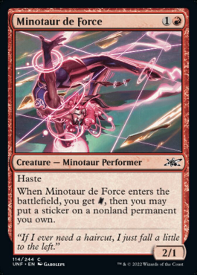 Minotaur de Force [Unfinity] | Exor Games Summserside