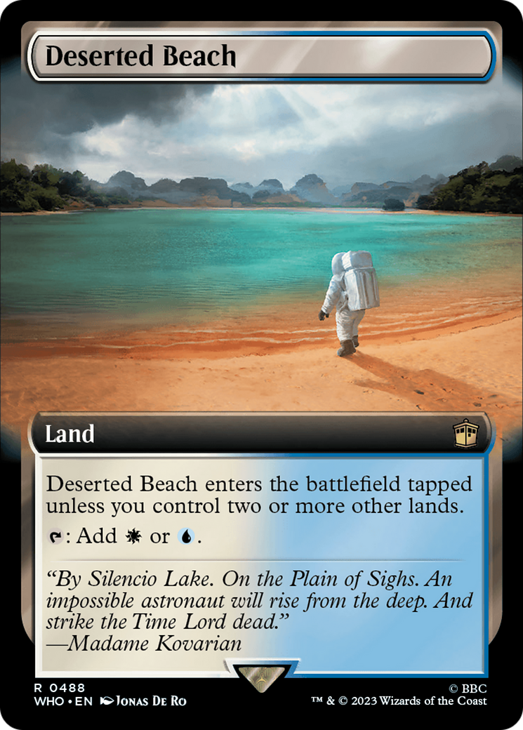 Deserted Beach (Extended Art) [Doctor Who] | Exor Games Summserside