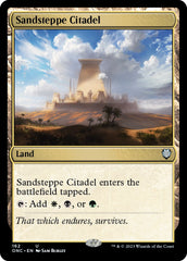 Sandsteppe Citadel [Phyrexia: All Will Be One Commander] | Exor Games Summserside