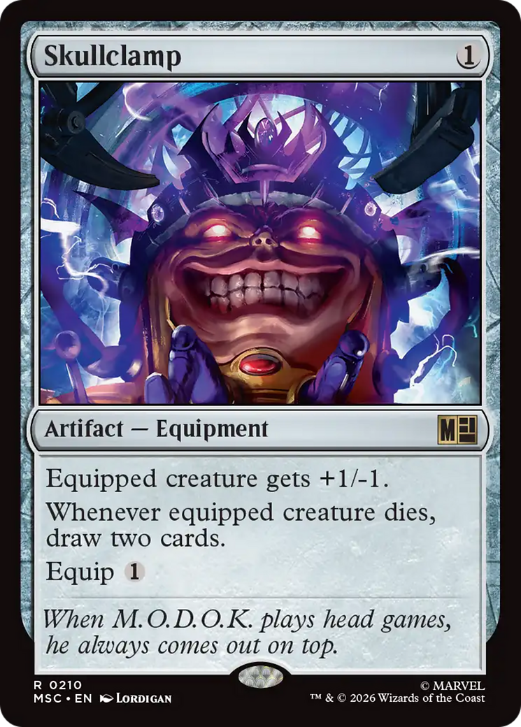 Skullclamp (Surge Foil) [Marvel Super Heroes Commander] | Exor Games Summserside