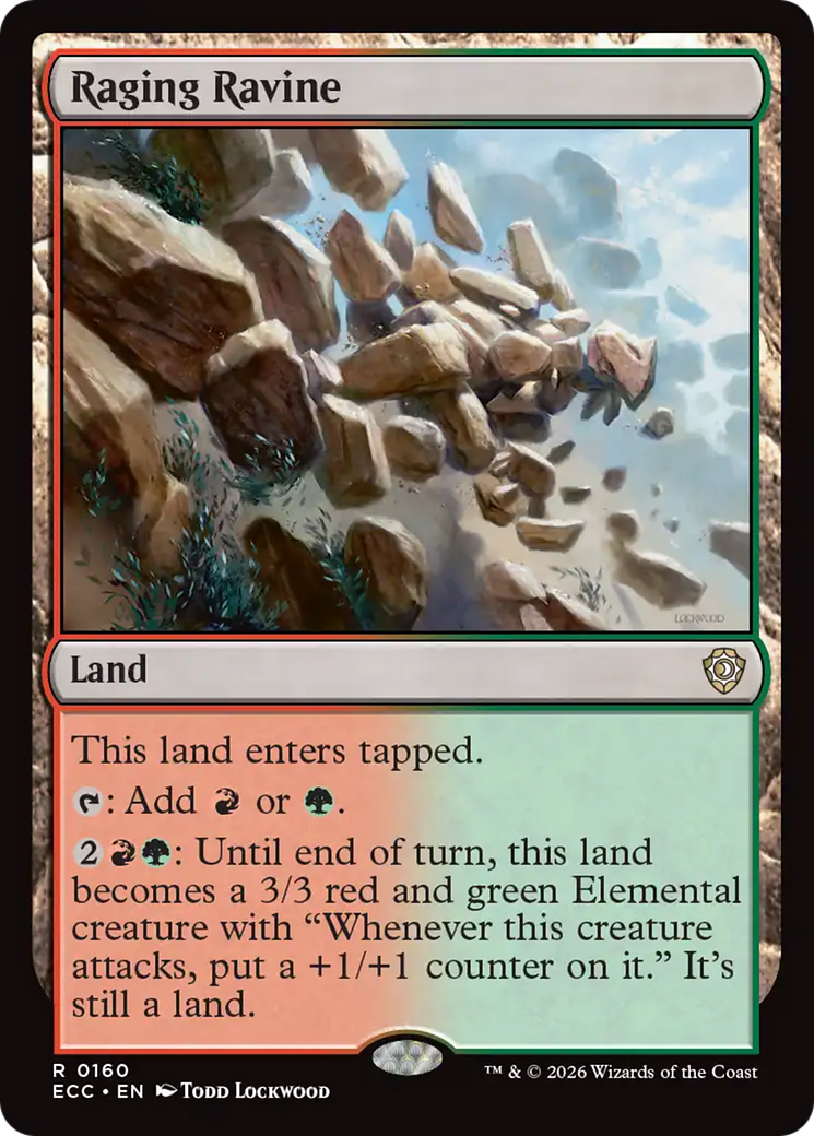 Raging Ravine [Lorwyn Eclipsed Commander] | Exor Games Summserside