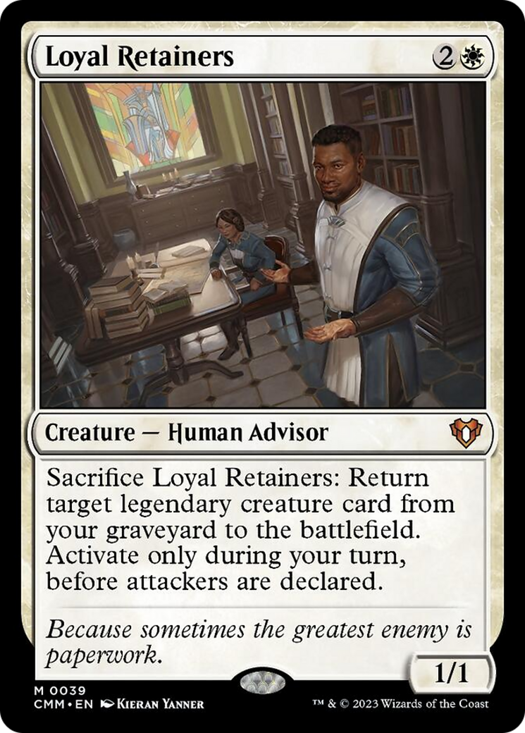Loyal Retainers [Commander Masters] | Exor Games Summserside