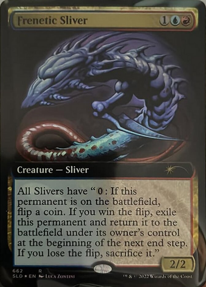 Frenetic Sliver (Extended Art) [Secret Lair Drop Promos] | Exor Games Summserside