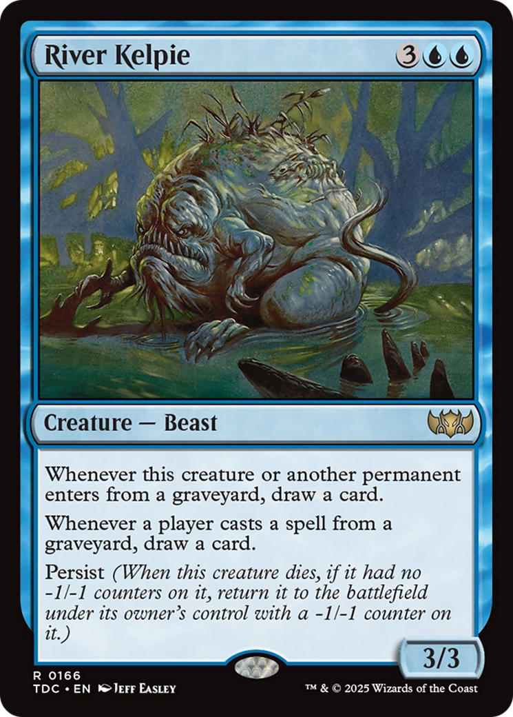 River Kelpie [Tarkir: Dragonstorm Commander] | Exor Games Summserside