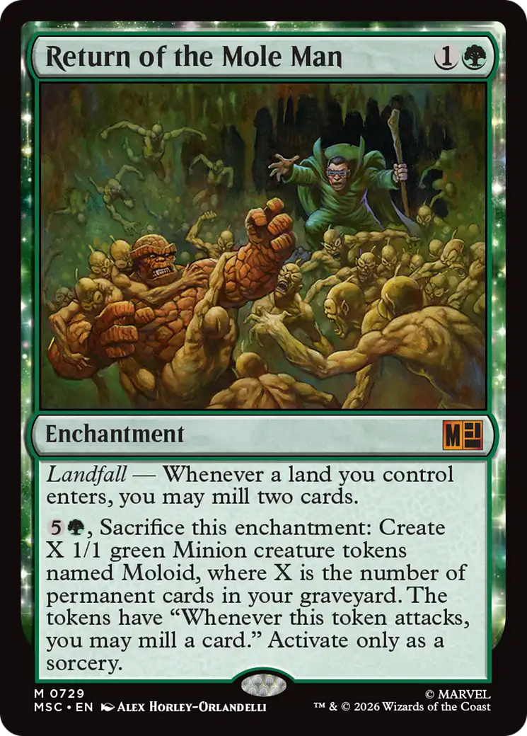 Return of the Mole Man [Marvel Super Heroes Commander] | Exor Games Summserside