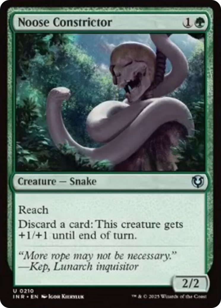 Noose Constrictor [Innistrad Remastered] | Exor Games Summserside
