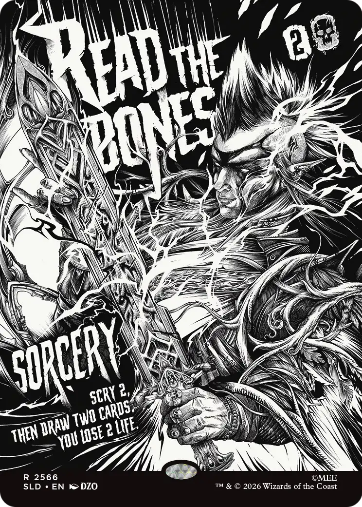 Read the Bones (2566) [Secret Lair Drop Series] | Exor Games Summserside