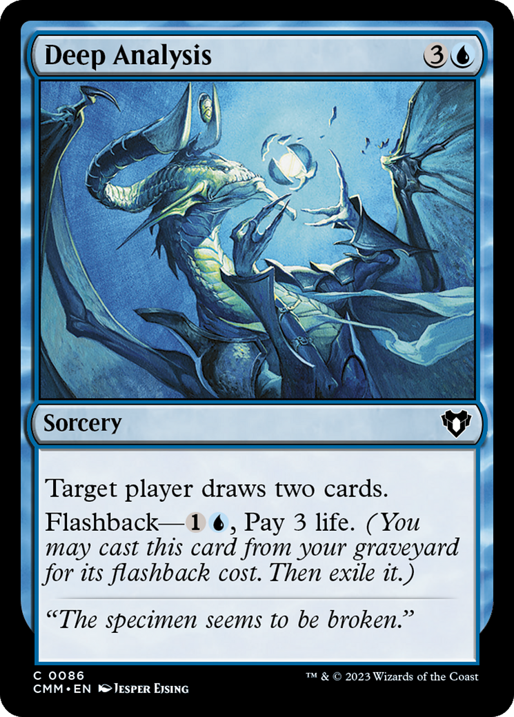 Deep Analysis [Commander Masters] | Exor Games Summserside