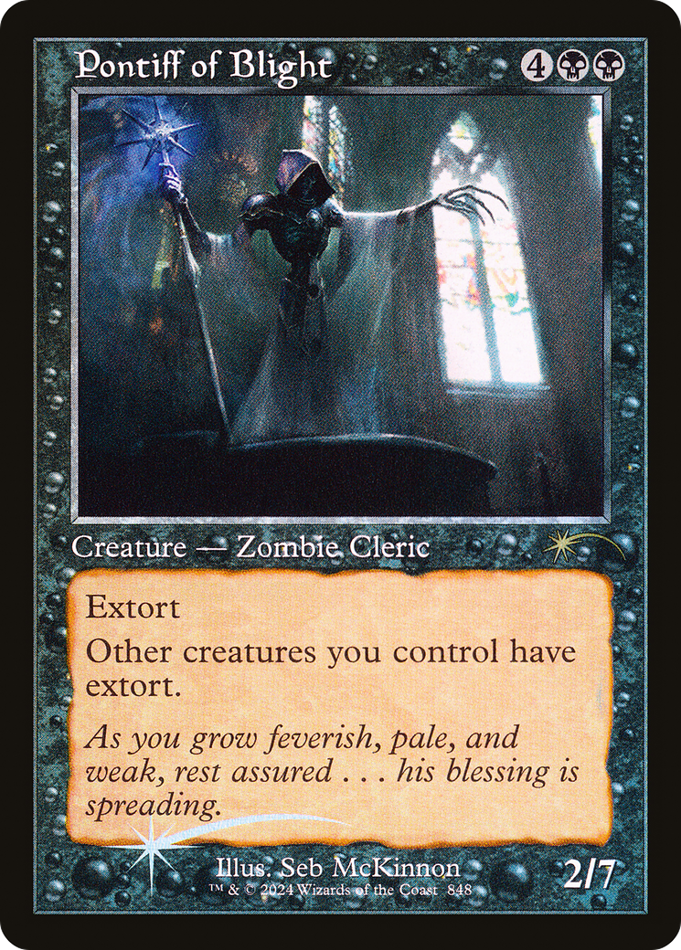 Pontiff of Blight (Retro Frame) [Secret Lair Drop Series] | Exor Games Summserside