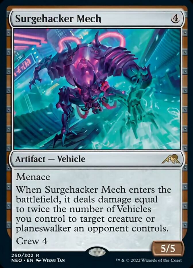 Surgehacker Mech [Kamigawa: Neon Dynasty] | Exor Games Summserside