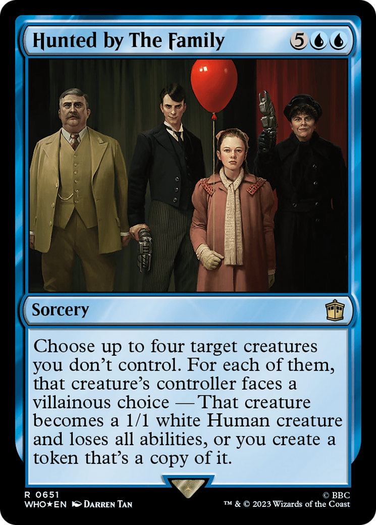 Hunted by The Family (Surge Foil) [Doctor Who] | Exor Games Summserside