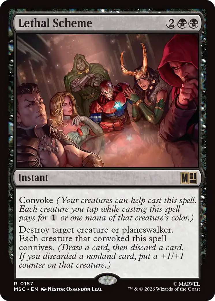 Lethal Scheme (Surge Foil) [Marvel Super Heroes Commander] | Exor Games Summserside