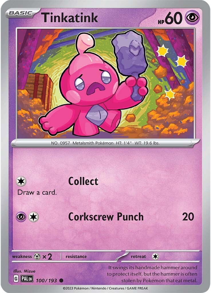 Tinkatink (100/193) [Scarlet & Violet: Paldea Evolved] | Exor Games Summserside