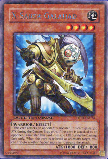 X-Saber Galahad [DT01-EN074] Rare | Exor Games Summserside