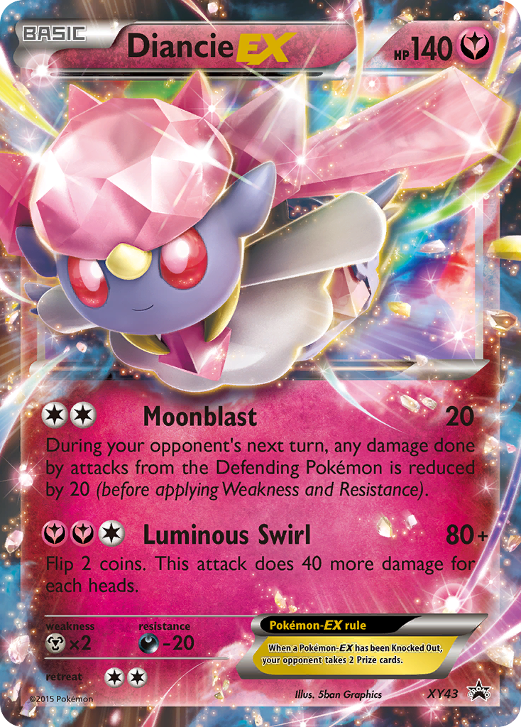 Diancie EX (XY43) [XY: Black Star Promos] | Exor Games Summserside